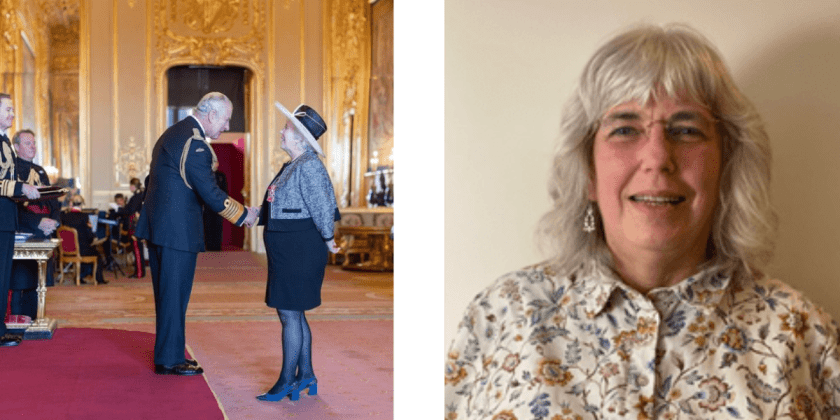 MK Act Trustee Andrea Vincent awarded  MBE